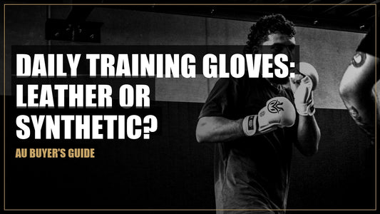Fighter sparring in a gym wearing boxing gloves — daily training guide