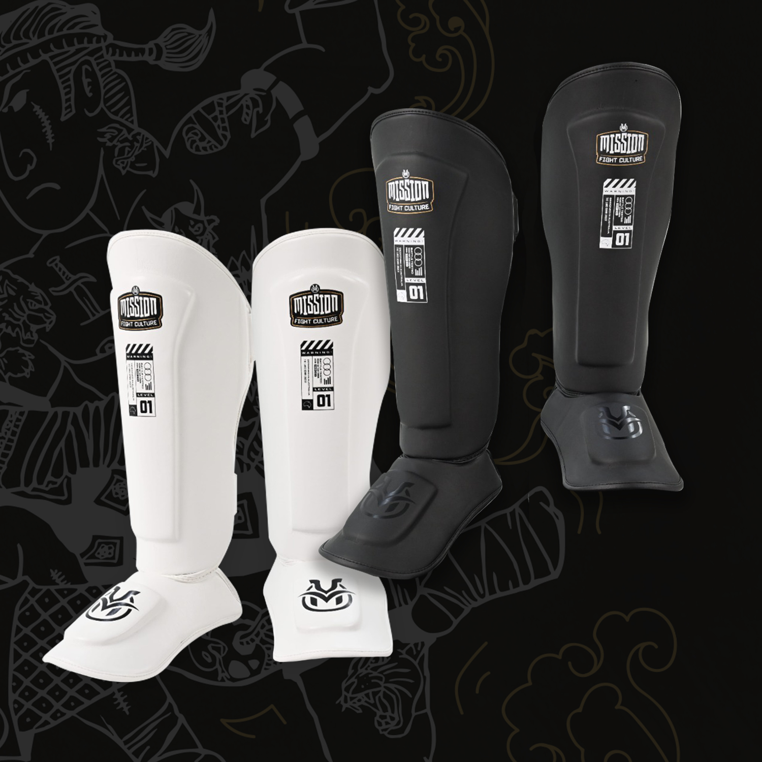 Kick boxing, Muay Thai Shin Guards