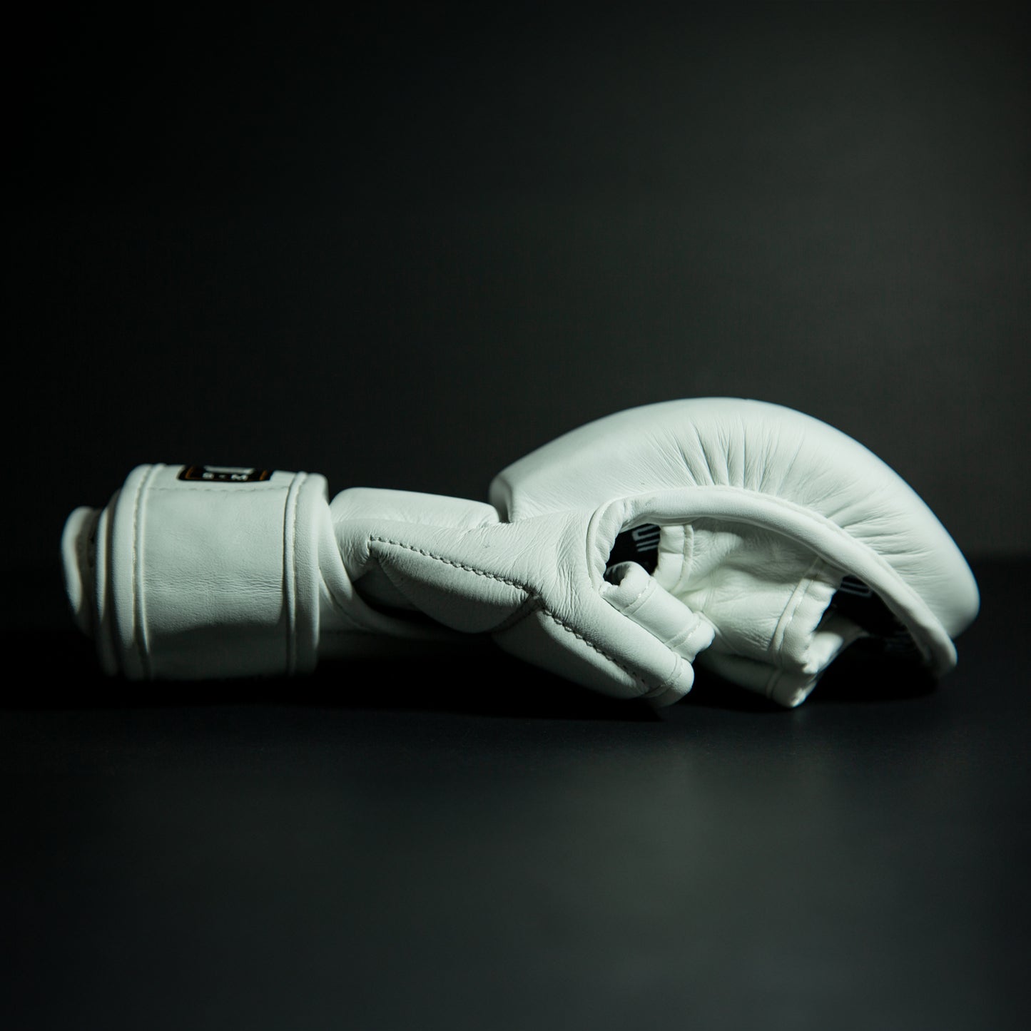 TC03 MMA Sparring Gloves White - Velcro