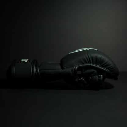 TC03 MMA Sparring Gloves Black- Velcro