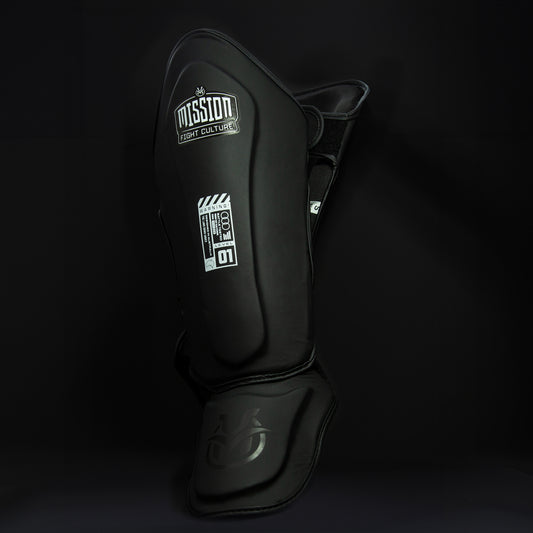 NEO-G1 Shin Guards Black
