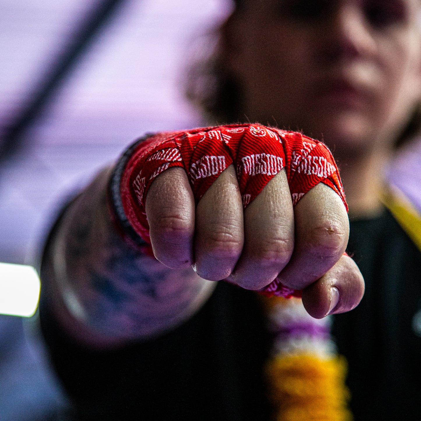 Staple Logo - Red Boxing Hand Wraps 4M